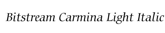 Carmina Lt BT