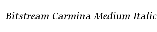 Carmina Blk BT