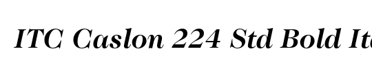 Caslon224 Bk BT