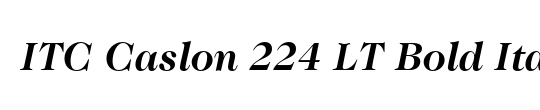 Caslon224 Bk BT