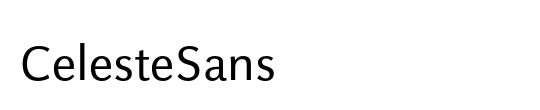 CelesteSans