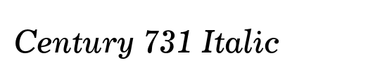 Century 731