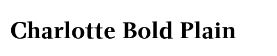 Charlotte Book Italic