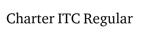 Charter SC ITC TT