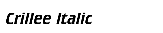 Crillee Italic