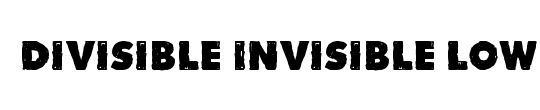 Invisible