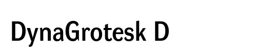 DynaGrotesk L