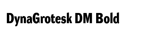 DynaGrotesk DM