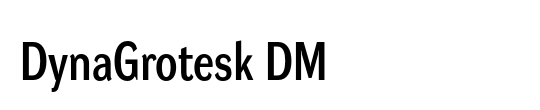 DynaGrotesk DM