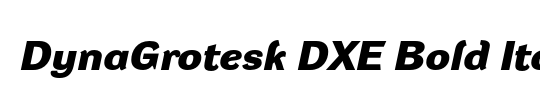 DynaGrotesk L