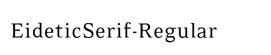 EideticSerif-Regular