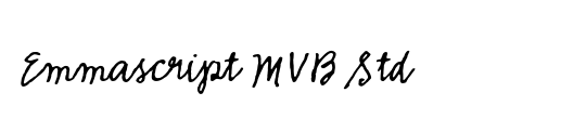 Emmascript MVB Std