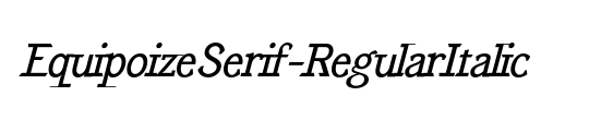 EquipoizeSerif