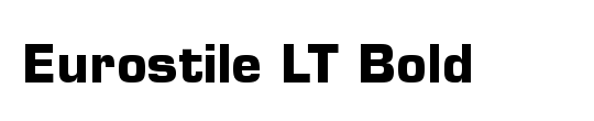 Eurostile LT Condensed