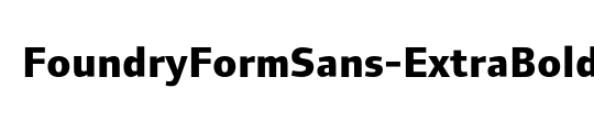 FoundryFormSans