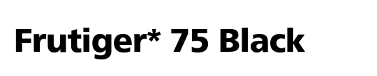 Frutiger BQ