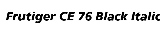 Frutiger CE 55 Roman