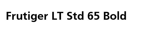 Frutiger LT Std