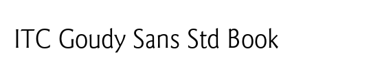 ITC Goudy Sans