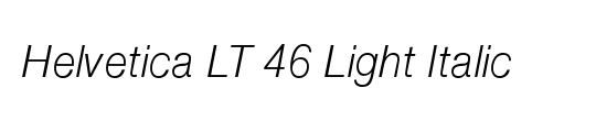 Helvetica-Light-Light-Italic