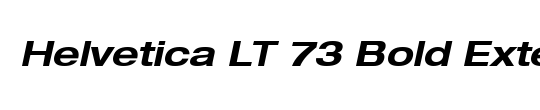 Helvetica LT