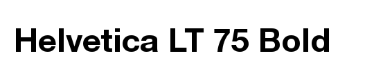 Helvetica LT