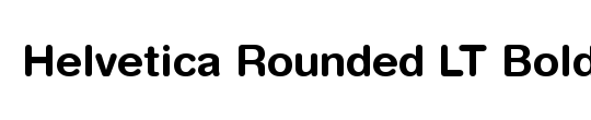 Helvetica Rounded LT