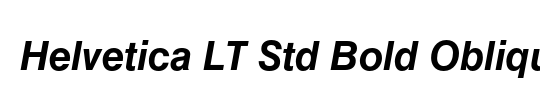 Helvetica LT