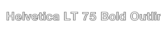 Helvetica Neue LT