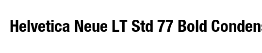 Helvetica Neue LT Std