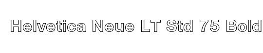 Helvetica Neue LT