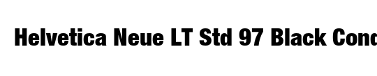 Helvetica LT Std