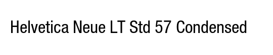 Helvetica Neue LT Std