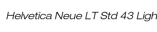 Helvetica Neue