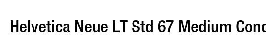 Helvetica Neue LT Std