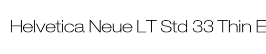 Helvetica Neue LT Pro