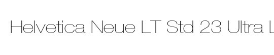 Helvetica Neue LT Pro