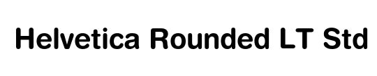 Helvetica Rounded LT Std