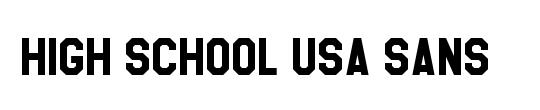 High School USA Serif