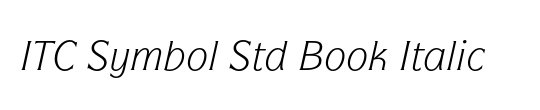 ITC Symbol Std