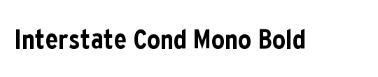 Interstate Cond Mono