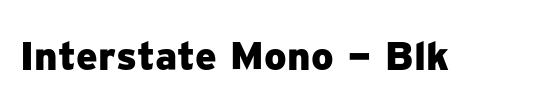 Interstate Cond Mono