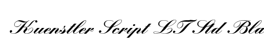 Kuenstler Script LT Std