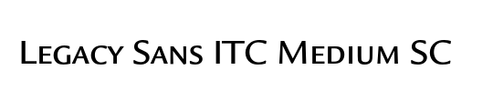 ITC Legacy Sans