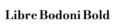 Bodoni Six ITC Std