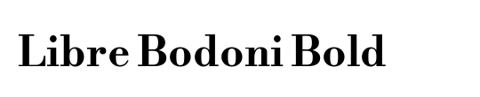 Bodoni