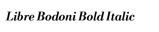 Bodoni LT