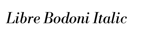 Bodoni LT