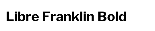 Libre Franklin