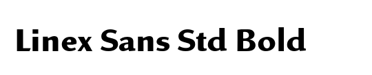 Linex Sans Std